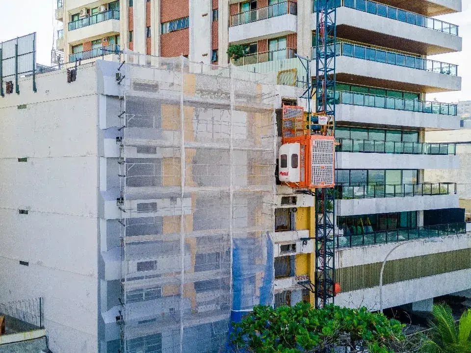 capacidade de carga dos elevadores de cremalheira